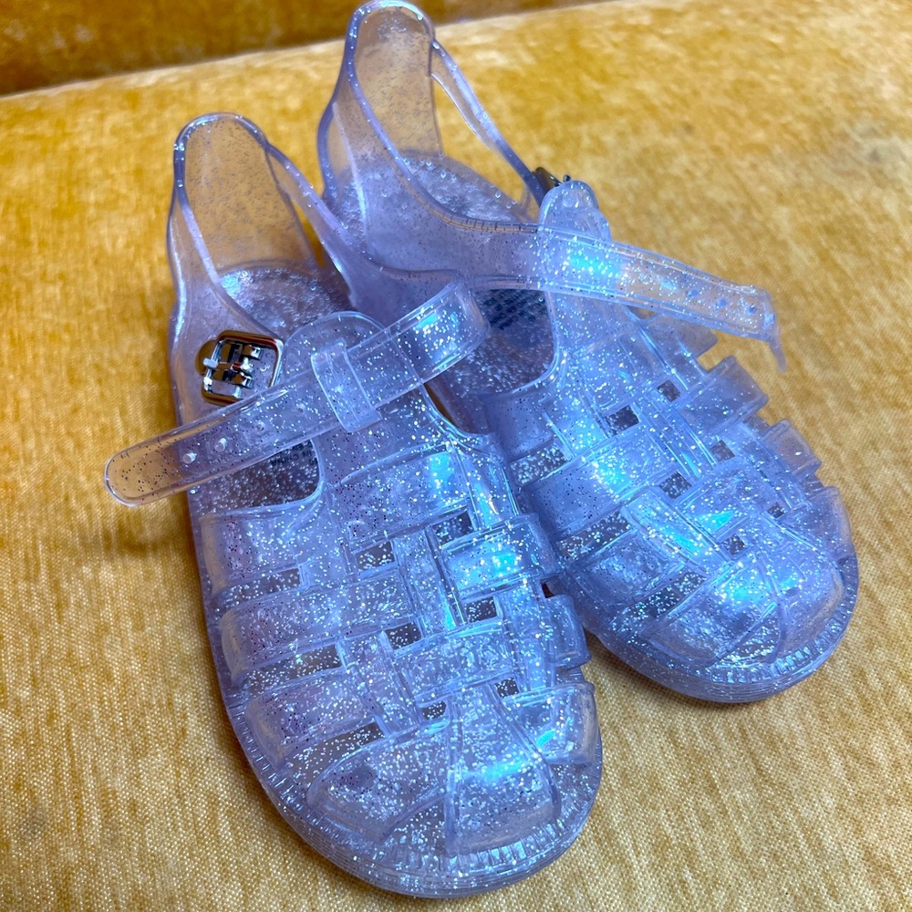 Gap Sparkly Clear Girls Jelly Sandals